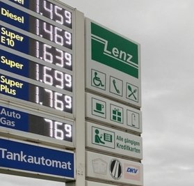 Das Auswechseln des Preismasts hat keinen Einfluss auf die Preise.
