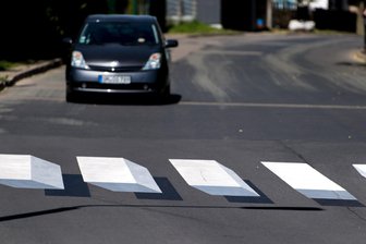 3D-Zebrastreifen in Schmalkalden ist wieder verschwunden - 