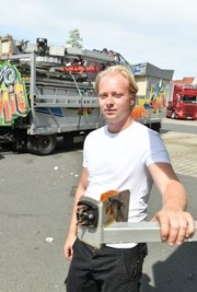 Toon van Reken hat sein Fahrgeschäft "No Limit" schon abgebaut.