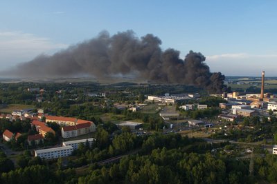 Im Juli 2015 zogen dunkle Rauchwolken vom Gelände der Firma Pyral über Freiberg. Als Ursache für das Feuer wurde Brandstiftung vermutet.
