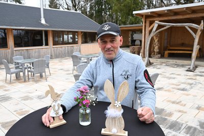 Heiko Haase lädt ein, im Haasenwald Ebersbrunn nach Osterüberraschungen zu suchen.