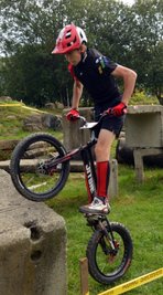Ben Roder zählt zu den größten Talenten des MSC Thalheim. In der Mastersklasse wurde der zwölfjährige Fahrradtrialer Zweiter. 