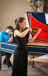 Als Zugabe spielten die Künstler nach ihren solistischen Auftritten gemeinsam Bachs "Ave Maria".