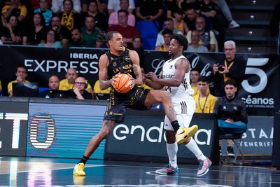 So kennen und lieben ihn die Fans: Kevin Yebo gilt als absolute Kämpfernatur und Instinkt-Basketballer. Gegen Real Madrid machte er im Entscheidungsspiel 22 Punkte und holte 7 Rebounds.