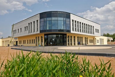 Das neue Gesundheitszentrum am Glauchauer Krankenhaus.