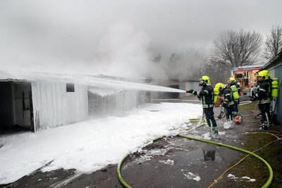 Der Brand konnte bekämpft werden.