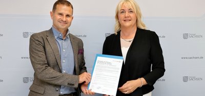 Sportchef Marc Arnold und Präsidentin Romy Polster unterzeichneten in dieser Woche die Charta der Vielfalt. Damit verpflichtet sich der Verein zur Pflege einer Organisationskultur, die von gegenseitigem Respekt und Wertschätzung geprägt ist. 
