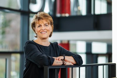 Carolin Wolf ist die Vorstandsvorsitzende der Plauener Wohnungsgenossenschaft AWG.