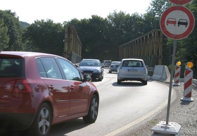 Behelfsbrücke
