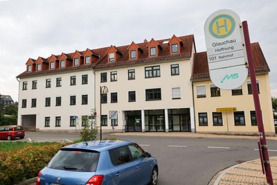 Das alte Arbeitsamt an der Hoffnung soll im Zuge des Umbaus der Innenstadt abgerissen werden.