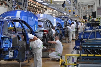 Entwöhnungsprogramm "Lungs Matter" statt Zigarettenpause: die Endfertigung bei Škoda in Mladá Boleslav.