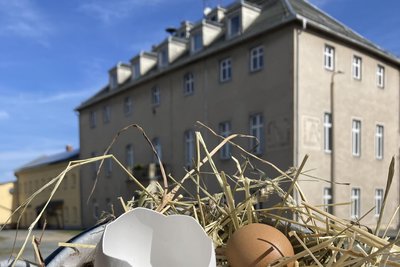 Zur Eierlikörverkostung wird Karsamstag ins Rittergut Kleingera eingeladen.