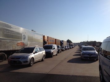 Nichts ging mehr am Morgen auf der A4 zwischen Wilsdruff und dem Dreieck Nossen Richtung Chemnitz.