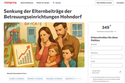 Die Petition, initiiert von Mady Friedrich, läuft auf der Internet-Plattform Change.org.
