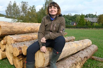 In der Natur fühlt sich Peggy König am wohlsten.