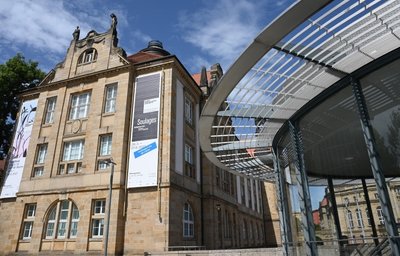 Die Kunstsammlungen am Theaterplatz, zu deren frühesten Förderern Hugo Max Oppenheim gehörte. 