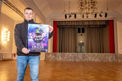 Pascal Köhler organisiert mit seiner Eventagentur am 2. Dezember zum ersten Mal die Veranstaltung „Penig feiert“.