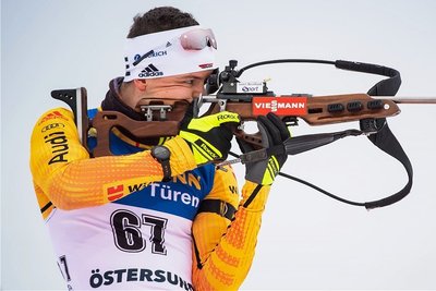 Justus Strelow gilt als guter Schütze, was ihm beim schießlastigen Einzel über 20 Kilometer entgegenkommen könnte. 