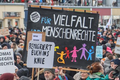 In Chemnitz rufen für Samstag mehrere Bündnisse zu Demonstrationen gegen rechts auf. Anfang 2024 gab es das schon einmal.