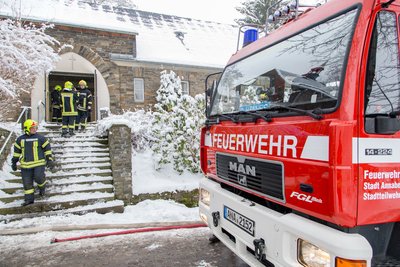 Nach derzeitigem Erkenntnisstand ist von Brandstiftung auszugehen.