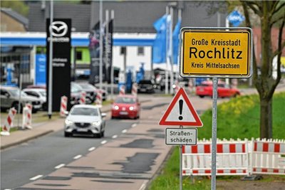An der Colditzer Straße in Rochlitz geht ab kommender Woche der Ausbau des schnellen Internets weiter. 