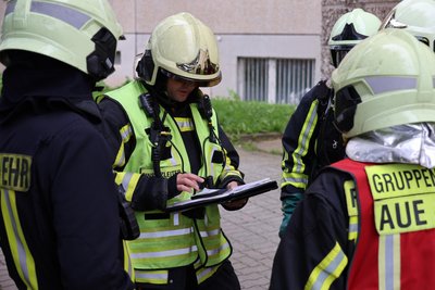 Die Feuerwehr ist mit einem Großaufgebot vor Ort gewesen.