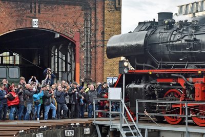 Die Dampflokomotiven gehören zu den Schätzen, die der Schauplatz Eisenbahn zu bieten hat.