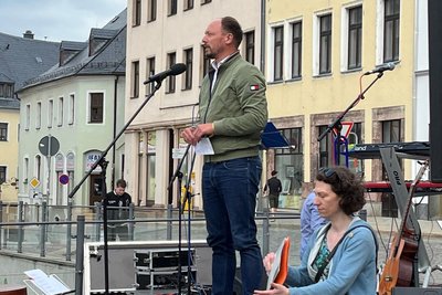 CDU-Bundestagsabgeordneter Marco Wanderwitz, Ex-Ostbeauftragter der Bundesregierung, hat schon viel Gegenwind ausgehalten. So gilt er bundesweit als einer der entschiedensten Verfechter eines AfD-Verbotsverfahrens.