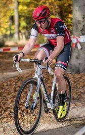 Voller Fokus: Toni Bretschneider beim Rennen in Radibor. 