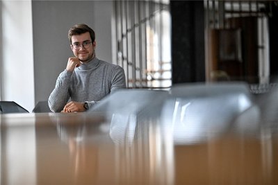 Seit zwei Monaten ist Maximilian Otto 2. Kapellmeister am Opernhaus Chemnitz.