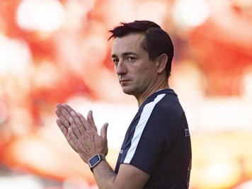 Aues Trainer Daniel Meyer.