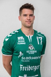 Felix Kempe - Rückraumspieler der HSG Freiberg