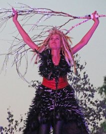 Anmutig: Susanna Voß als Elfenkönigin Titania.