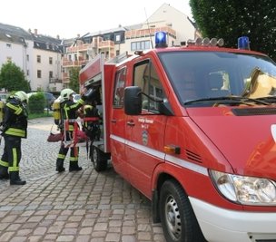 Einen Feuerwehreinsatz hat es in der Auer City gegeben. 