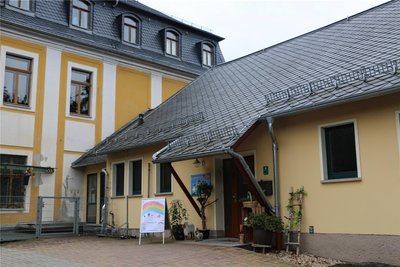 Der Leubnitzer Kindergarten ist zum Teil auch im Schloss untergebracht.