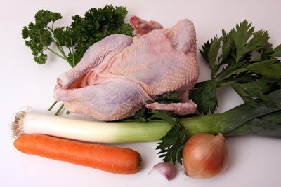 Klassiker: Das Suppenhuhn.