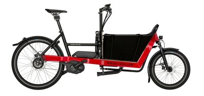 Das Lastenrad "Packster 40" von Riese & Müller mit E-Antrieb und einem Gewicht von unter 30 kg gibt es ab 3999 Euro zu kaufen.