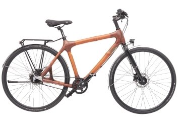 Grün und nachhaltig: Der Rahmen des Modells "My Kuro" von My Boo besteht aus Bambus. Preis: 2499 Euro.