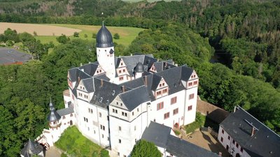Die Rochsburg von oben