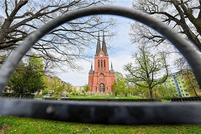 Markantes Gebäude auf dem Sonnenberg: die Markuskirche. 