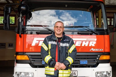 Stadtwehrleiter René Schröter