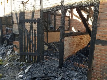 Laut Brandursachenermittler kann von Brandstiftung ausgegangen werden. 