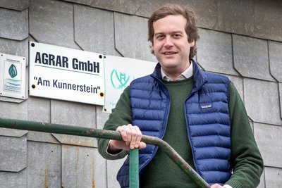 Constantin von Reitzenstein, Geschäftsführer der Kunnersteiner Agrar GmbH und der Sonnengipfel Kleintirol GmbH.