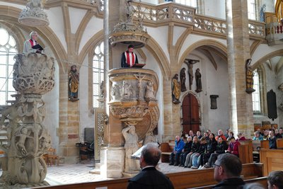Eine besondere Veranstaltung findet am Samstag im Freiberger Dom statt – hier ein Archivbild.