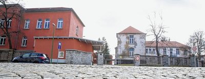 Das Asylheim an der Kasernenstraße in Plauen. 