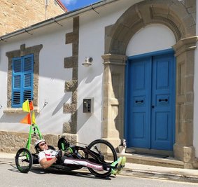 Erstmals trainierte Paracycling-Sportler Steffen Seifart mit seinem Verein BPRSV Cottbus auf Zypern. In einer Woche geht es schon zum nächsten Trainingslager auf Lanzarote. 