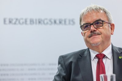 Frank Vogel (CDU), Landrat des Erzgebirgskreises.
