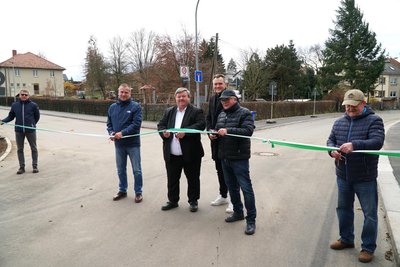 Die Braustraße in Werdau ist wiedereröffnet worden. Gut acht Monate wurde dort gebaut.