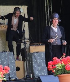 Das Ensemble Borgolle von Scholle begeisterte am Sonntag vor allem die Jüngsten. 