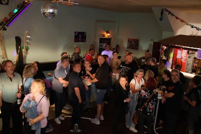 Bei der Party Anfang September lebten alte Zeiten auf.
